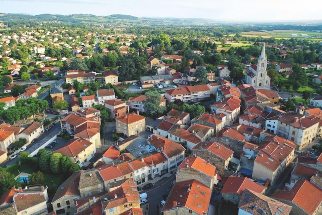 Le Petit Castel, Portes De Lyon Chazay-d'Azergues Экстерьер фото